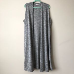 Lularoe Women’s Joy Gray Duster Size XL